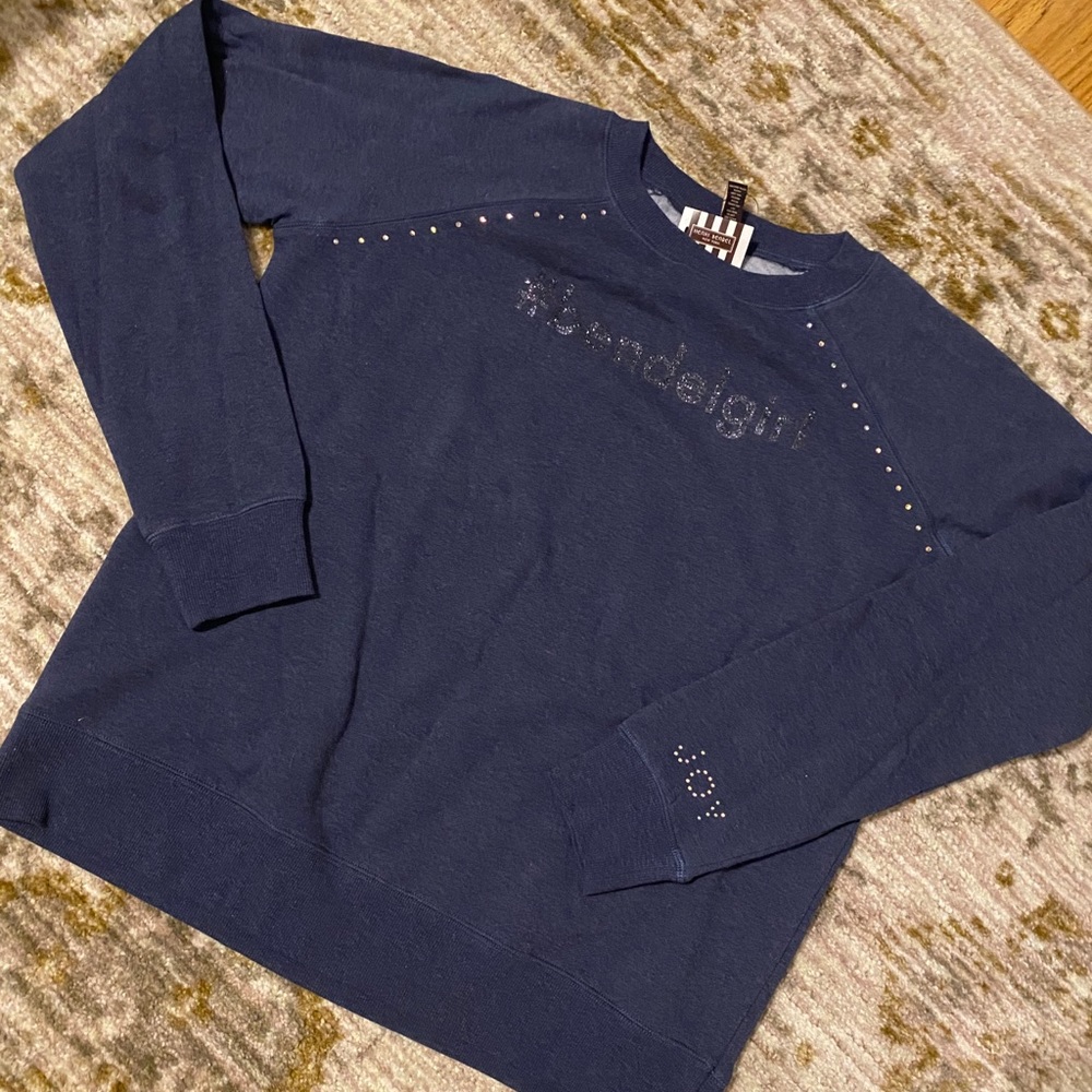 Henri Bendel Sweat Shirt UNIQUE One of a  Kind!!